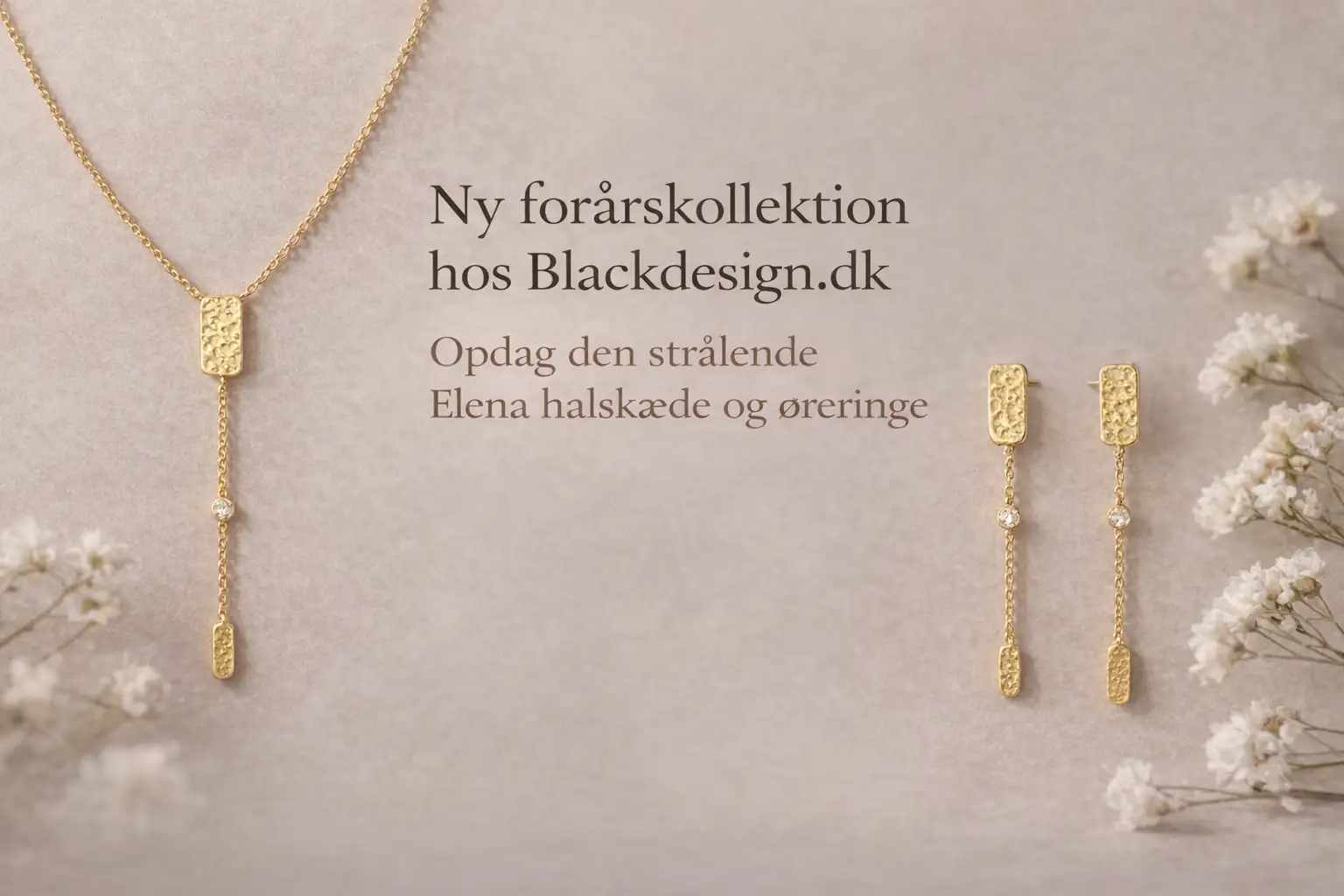 Ny smykkekollektion med guld fra Black Design